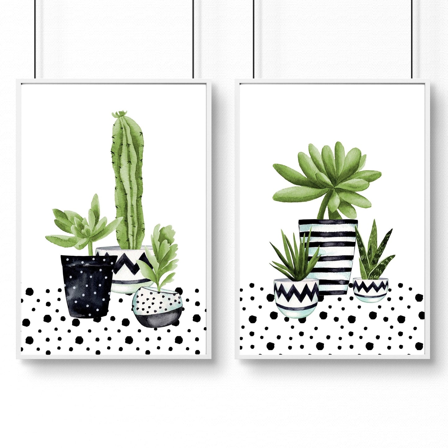 Art for the kitchen wall | set of 2 wall art prints
