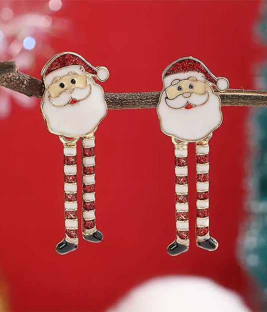 Christmas Santa Dangle Earrings LOW AVAILABILITY